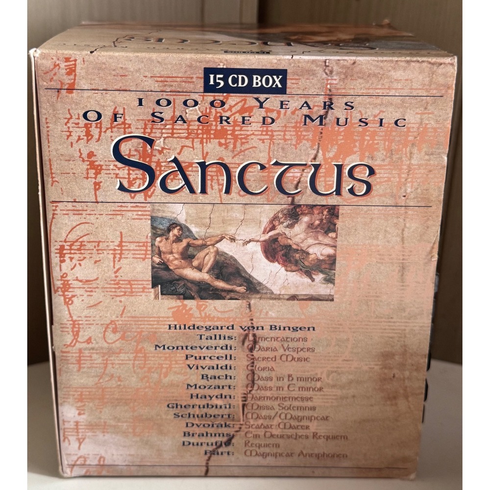 Sanctus 1000 Years of Sacred Music 15 CD Box Set Brilliant Classics 99452 Bach
